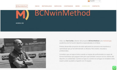 bcnwinmethod.com. Metodología de fútbol