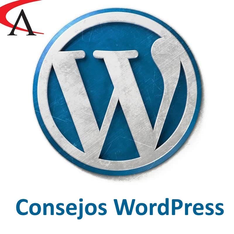 Consejos WordPress. Logo de WordPress