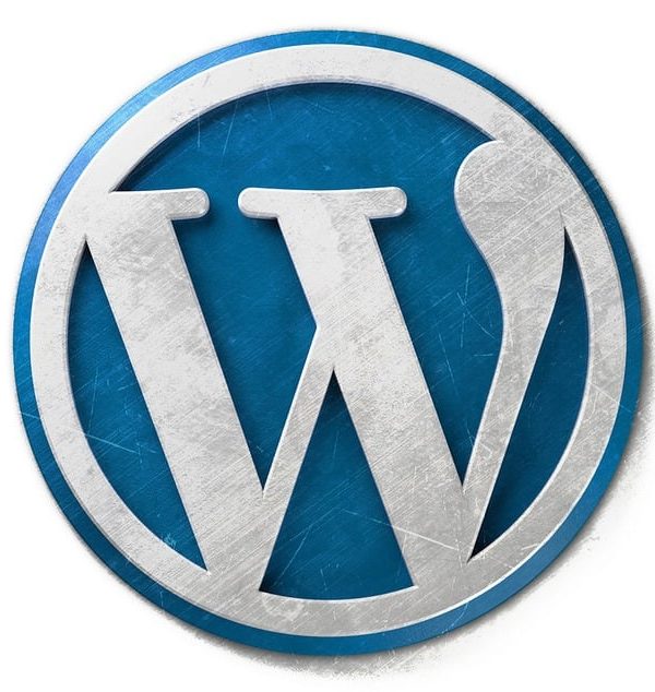 Desarrollo web con WordPress. Logo de WordPress